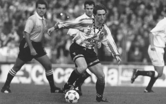 Iñaki Eraña Cassi during his playing career as a professional footballer in Spain